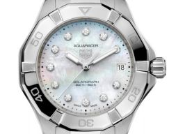 TAG Heuer Aquaracer WBP1313.BA0005 (2024) - Parelmoer wijzerplaat 34mm Staal