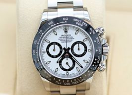 Rolex Daytona 116500LN (Onbekend (willekeurig serienummer)) - Wit wijzerplaat 40mm Staal