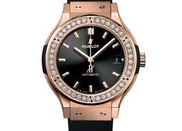 Hublot Classic Fusion 565.OX.1480.RX.1204 (2025) - Zwart wijzerplaat 38mm Roségoud