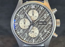 IWC Ingenieur AMG IW377903 (2023) - Zwart wijzerplaat 43mm Titanium