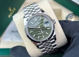 Rolex Datejust 36 126234 (2023) - Green dial 36 mm Steel case