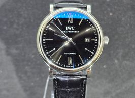 IWC Portofino Automatic IW356502 (2014) - Zwart wijzerplaat 40mm Staal