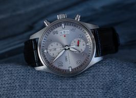 IWC Pilot Spitfire Chronograph IW387809 (2016) - Silver dial 43 mm Steel case