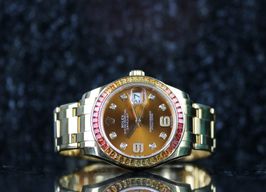 Rolex Pearlmaster 86348SAJOR (2016) - Multi-colour dial 39 mm Yellow Gold case