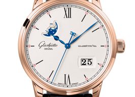 Glashütte Original Senator Excellence 1-36-04-02-05-01 (2024) - Zilver wijzerplaat 40mm Roodgoud