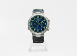 Breguet Marine 5547BB/Y2/9ZU (2024) - Blauw wijzerplaat 40mm Witgoud