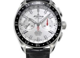 Alpina Alpiner AL-860S5AQ6 (2024) - Wit wijzerplaat 44mm Staal