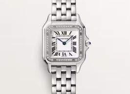 Cartier Panthère W4PN0008 (2024) - Silver dial 37 mm Steel case