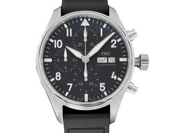 IWC Pilot Chronograph IW388116 (2025) - Black dial 41 mm Steel case