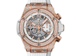 Hublot Big Bang Unico 441.OE.2011.RW.1704 (2023) - Transparent dial 42 mm Rose Gold case