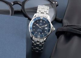Omega Seamaster Diver 300 M 2583.80.00 (Onbekend (willekeurig serienummer)) - Blauw wijzerplaat 28mm Staal