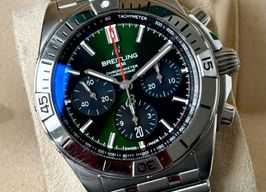 Breitling Chronomat 42 AB01343A1L1A1 (2021) - Groen wijzerplaat 42mm Staal