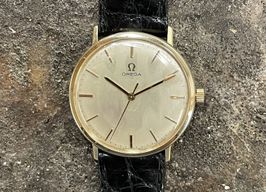 Omega Genève 131026 (Unknown (random serial)) - Grey dial 34 mm Yellow Gold case