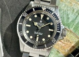 Rolex Submariner 5513 (1978) - Zwart wijzerplaat 40mm Staal