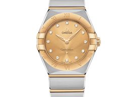 Omega Constellation Quartz 131.20.28.60.58.001 (2025) - Champagne dial 28 mm Steel case