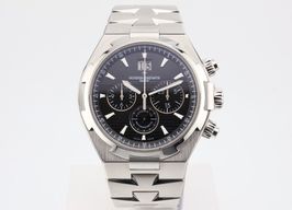 Vacheron Constantin Overseas Chronograph 49150/B01A (2015) - Zwart wijzerplaat 42mm Staal