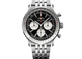 Breitling Navitimer 1 B01 Chronograph AB0138211B1A1 (2026) - Zwart wijzerplaat 43mm Staal