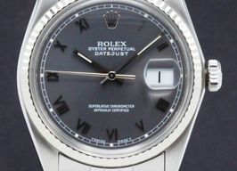 Rolex Datejust 36 16014 (1988) - Grijs wijzerplaat 36mm Staal