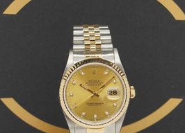 Rolex Datejust 36 16233 (1993) - Gold dial 36 mm Gold/Steel case