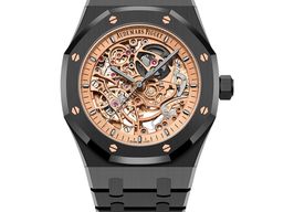 Audemars Piguet Royal Oak Double Balance Wheel Openworked 15416CE.OO.1225CE.02 (2025) - Transparent dial 41 mm Ceramic case