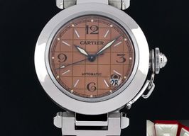 Cartier Pasha C W31024M7 (1998) - 35mm Staal