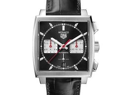 TAG Heuer Monaco CBL2113.FC6177 (2024) - Black dial 39 mm Steel case