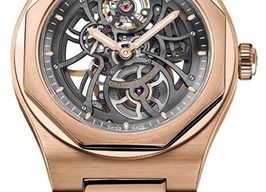 Girard-Perregaux Laureato 81015-52-002-52A (2026) - Transparent dial 43 mm Rose Gold case