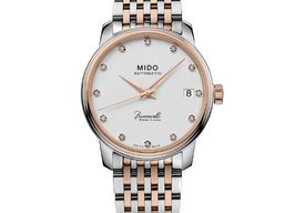Mido Baroncelli M027.207.22.016.00 (2026) - Beige dial 33 mm Gold/Steel case