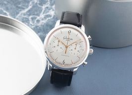 Glashütte Original Sixties Chronograph 1-39-34-03-22-04 (2022) - Silver dial 41 mm Steel case