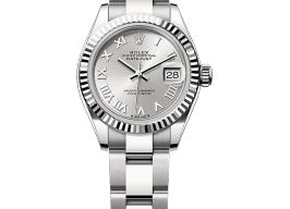 Rolex Lady-Datejust 279174 (2025) - Zilver wijzerplaat 28mm Staal