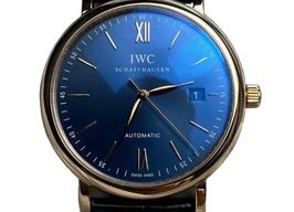 IWC Portofino Automatic IW356522 (2026) - Blue dial 40 mm Red Gold case