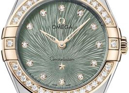 Omega Constellation 131.25.28.60.60.001 (2026) - Green dial 28 mm Gold/Steel case