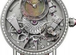 Breguet Tradition 7038BB/1T/9V6/D00D (2026) - Grijs wijzerplaat 37mm Witgoud