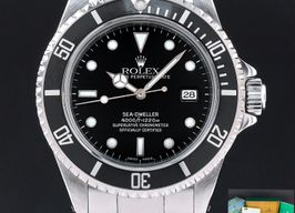 Rolex Sea-Dweller 4000 16600 (1997) - Zwart wijzerplaat 40mm Staal