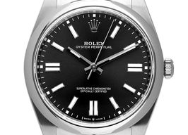 Rolex Oyster Perpetual 41 124300 (2020) - Black dial 41 mm Steel case