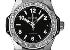 Hublot Big Bang 465.SX.1170.RX.1204 (2023) - Zwart wijzerplaat 39mm Staal