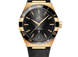 Omega Constellation 131.63.41.21.01.001 (2025) - Black dial 41 mm Yellow Gold case
