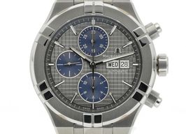 Maurice Lacroix Aikon AI6038-TT032-330-1 (2025) - Grijs wijzerplaat 44mm Titanium