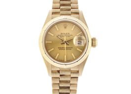 Rolex Lady-Datejust 69278 (1984) - Champagne dial 26 mm Yellow Gold case