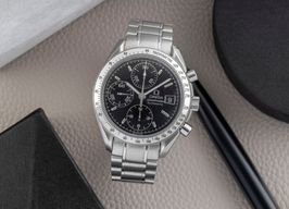 Omega Speedmaster Date 3513.50.00 (1999) - Zwart wijzerplaat 39mm Staal