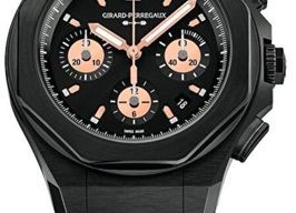 Girard-Perregaux Laureato 81060-21-492-FH3A (2026) - Black dial 45 mm Titanium case