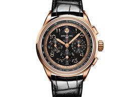 Breitling Premier RB19401A1B1P1 (2025) - Black dial 42 mm Red Gold case