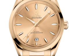 Omega Seamaster Aqua Terra 220.50.38.20.08.001 (2026) - Geel wijzerplaat 38mm Geelgoud