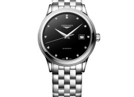 Longines Flagship L4.984.4.58.6 (2025) - Black dial 40 mm Steel case