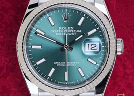 Rolex Datejust 36 126234 (Unknown (random serial)) - Green dial 36 mm Steel case