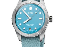 Oris Divers Sixty Five 01 733 7771 4055-07 3 19 02S (2026) - Blauw wijzerplaat 38mm Staal