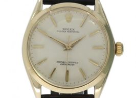 Rolex Oyster Perpetual 1002 (Onbekend (willekeurig serienummer)) - Wit wijzerplaat 34mm Staal