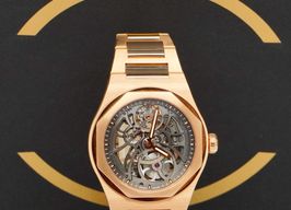 Girard-Perregaux Laureato 81015-52-002-52A (2023) - Transparent dial 43 mm Rose Gold case