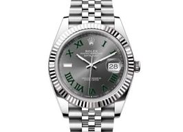 Rolex Datejust 41 126334 (2024) - Zilver wijzerplaat 41mm Staal