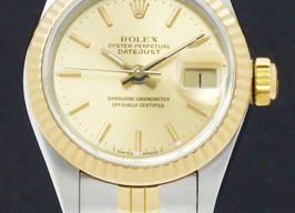 Rolex Lady-Datejust 69173 (1988) - Gold dial 26 mm Gold/Steel case